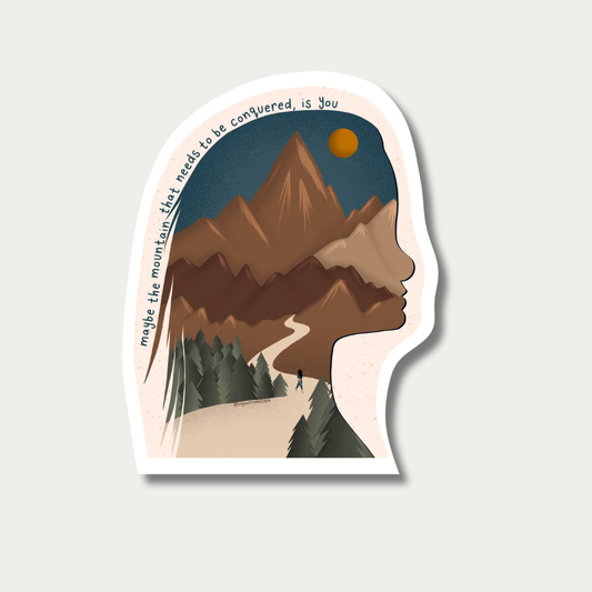 Conquered - Sticker