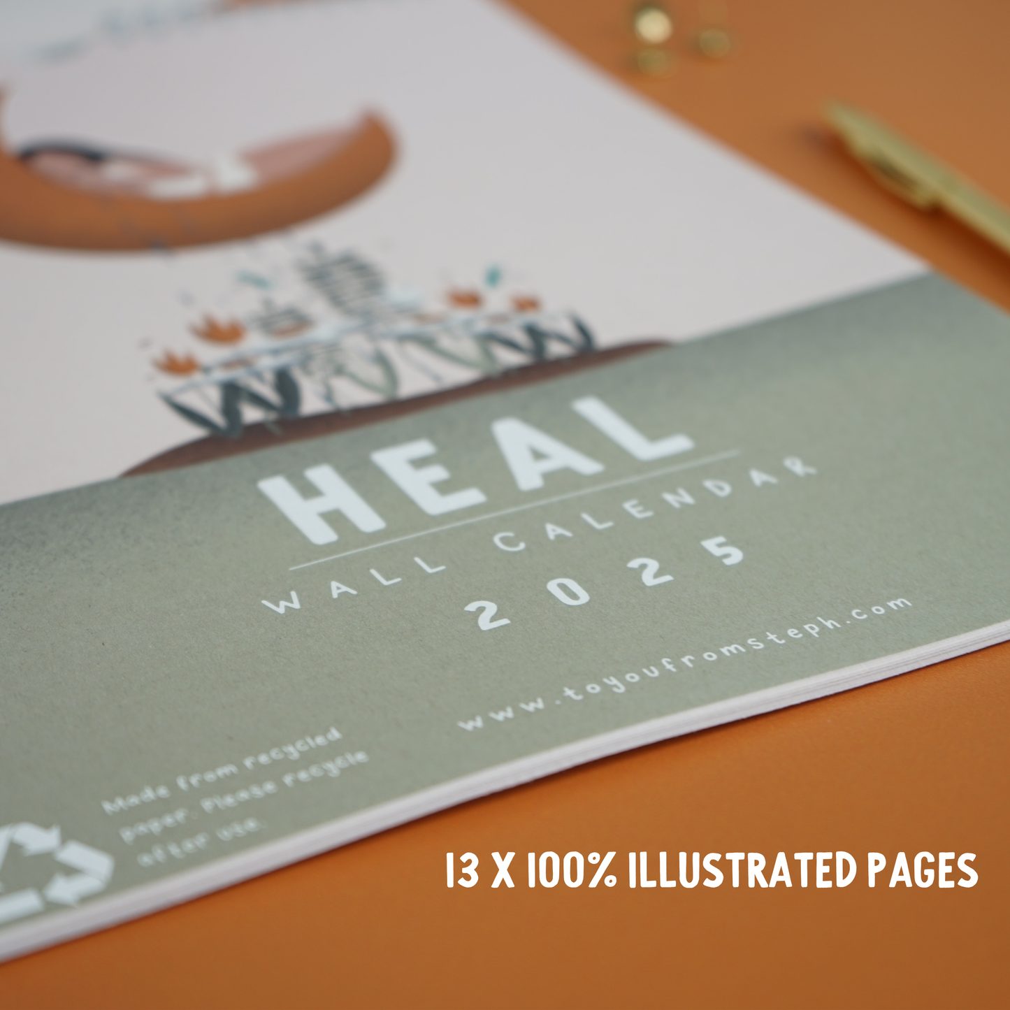 2025 Wall Calendar | HEAL | A4