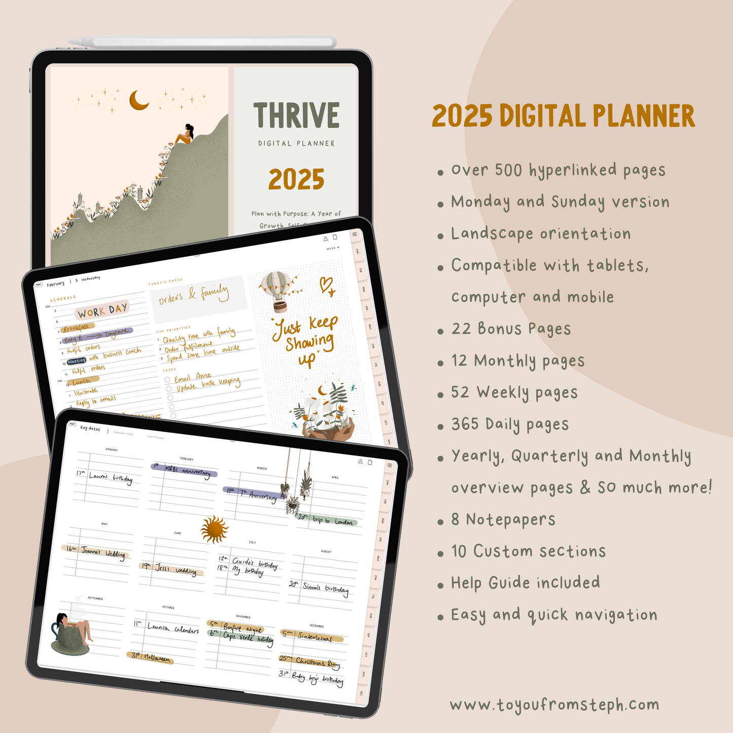 2025 Digital Planner