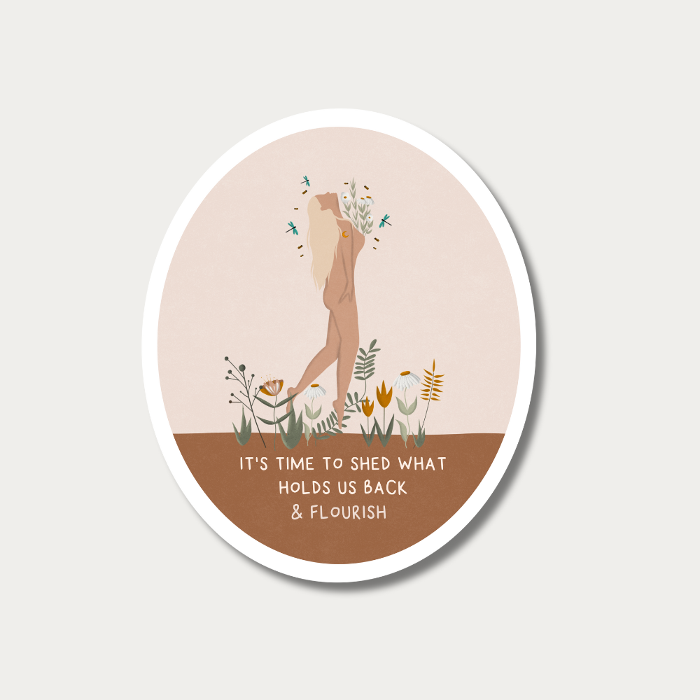 Flourish - Mini Sticker