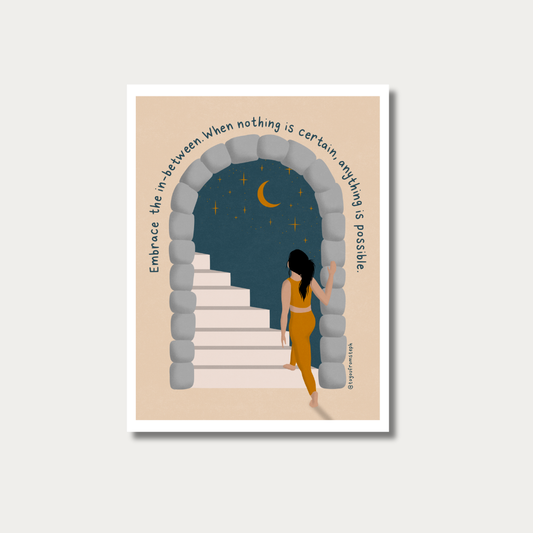 In-between - Mini Sticker
