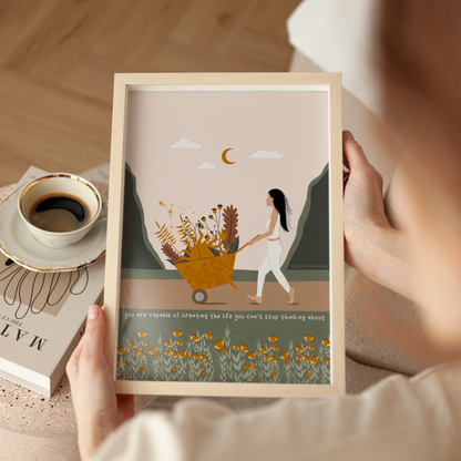 Capable - Art Print