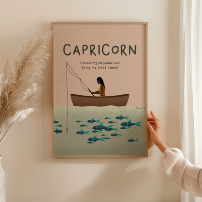 Capricorn - Art Print