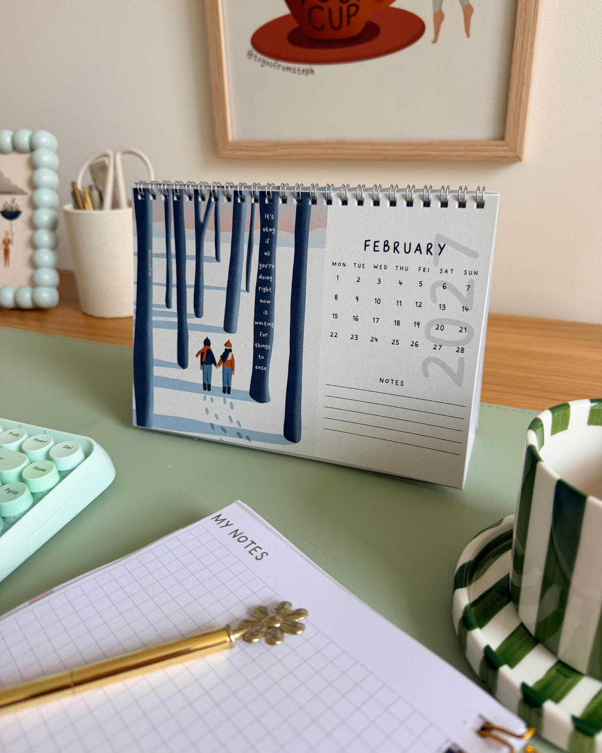 (PRE-ORDER) The 2027 Reset Bundle - Planner, Reflect & Renew + Desktop Calendar