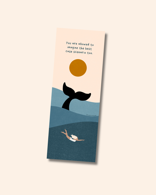 Illustrated Bookmark | Best Case Scenario