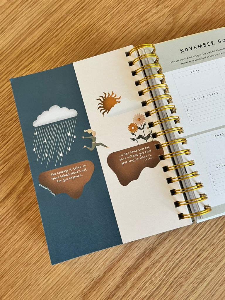 (PRE-ORDER) 2026 Premium Week-to-View Planner – A5 Hardcover, Spiral-Bound, 214 Pages