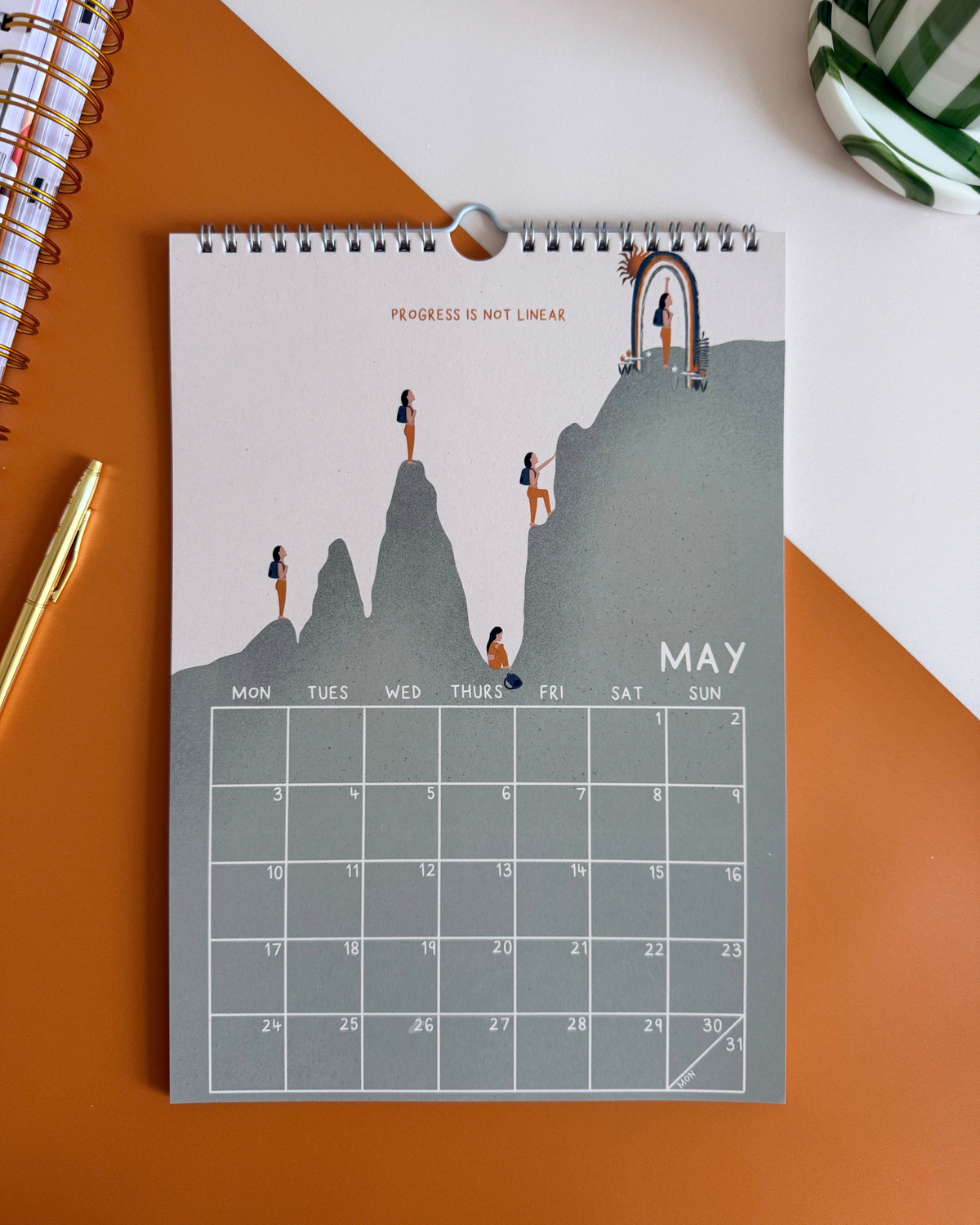 (PRE-ORDER) 2027 Wall Calendar | The Classics | A4