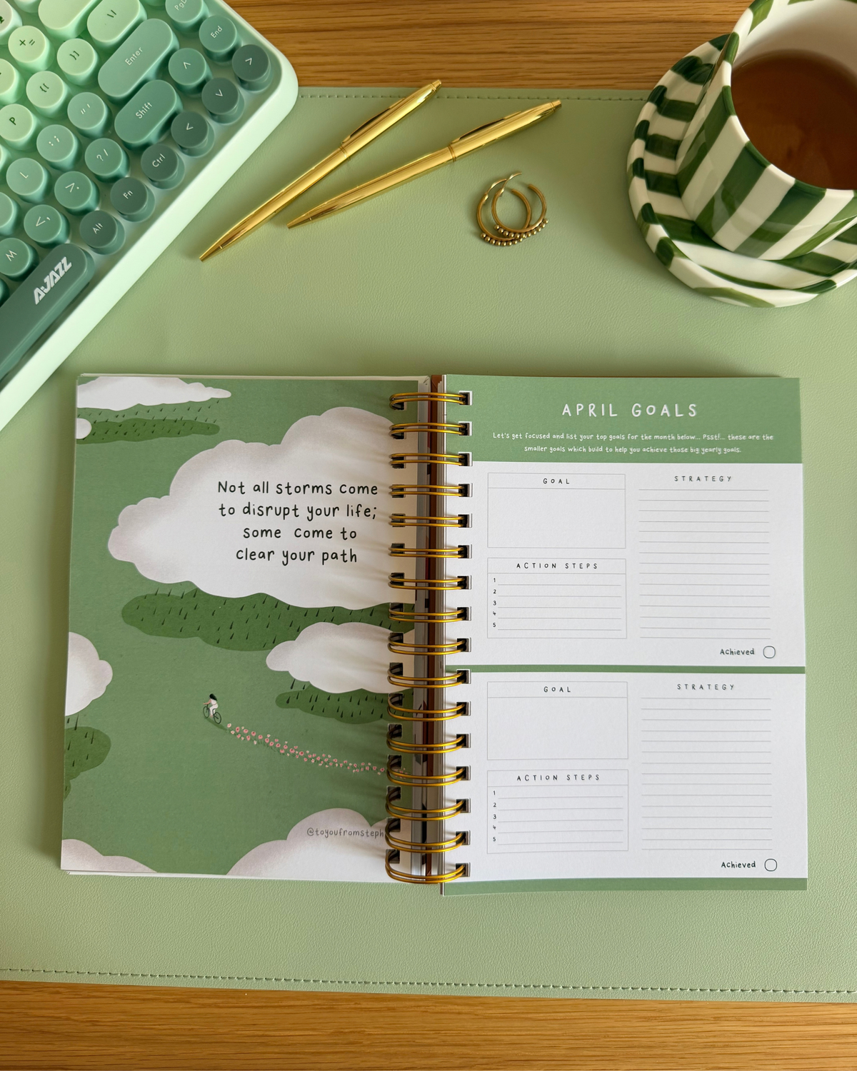(PRE-ORDER) The 2027 Reset Bundle - Planner, Reflect & Renew + Desktop Calendar