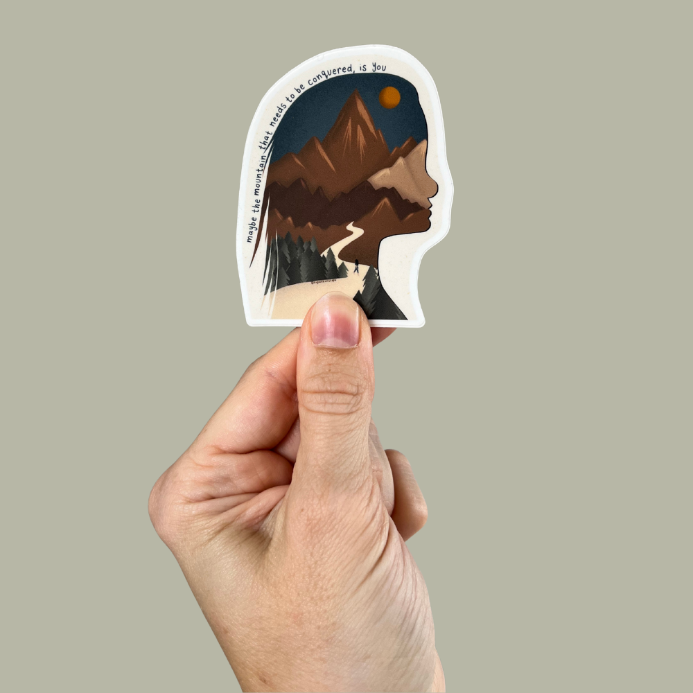 Conquered - Sticker