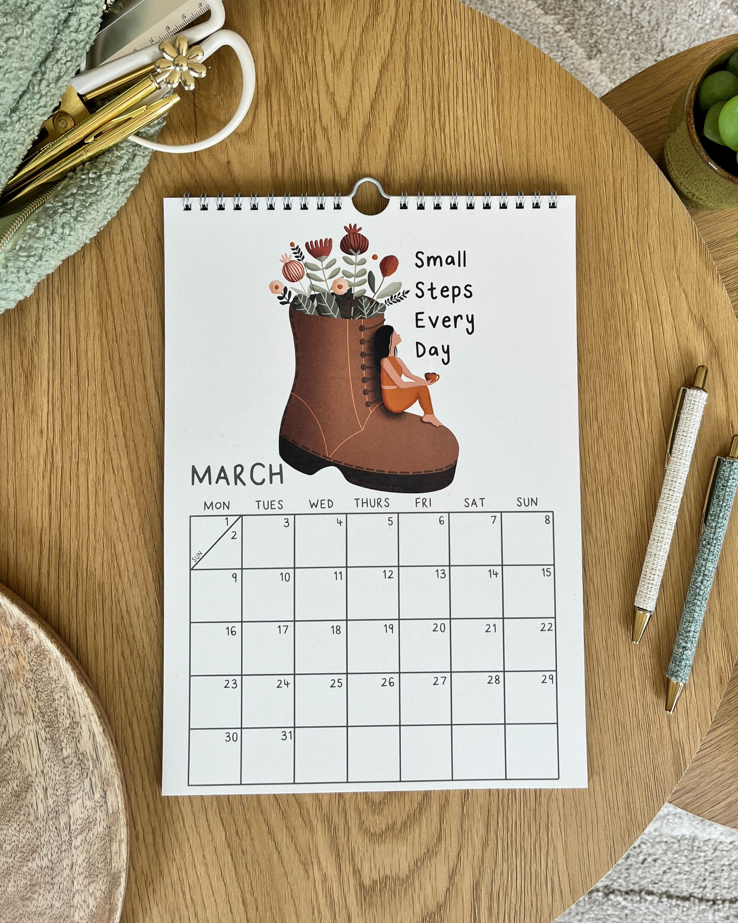 (PRE-ORDER) EmpowHER 2026 Wall Calendar | A4