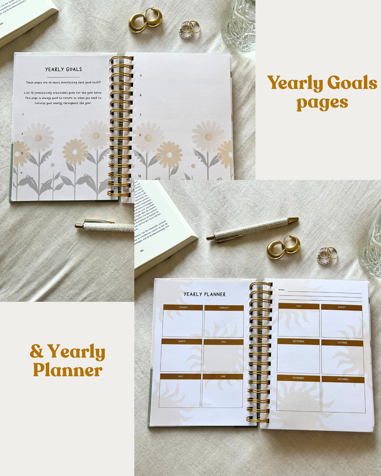(PRE-ORDER) 2026 Premium Week-to-View Planner – A5 Hardcover, Spiral-Bound, 214 Pages