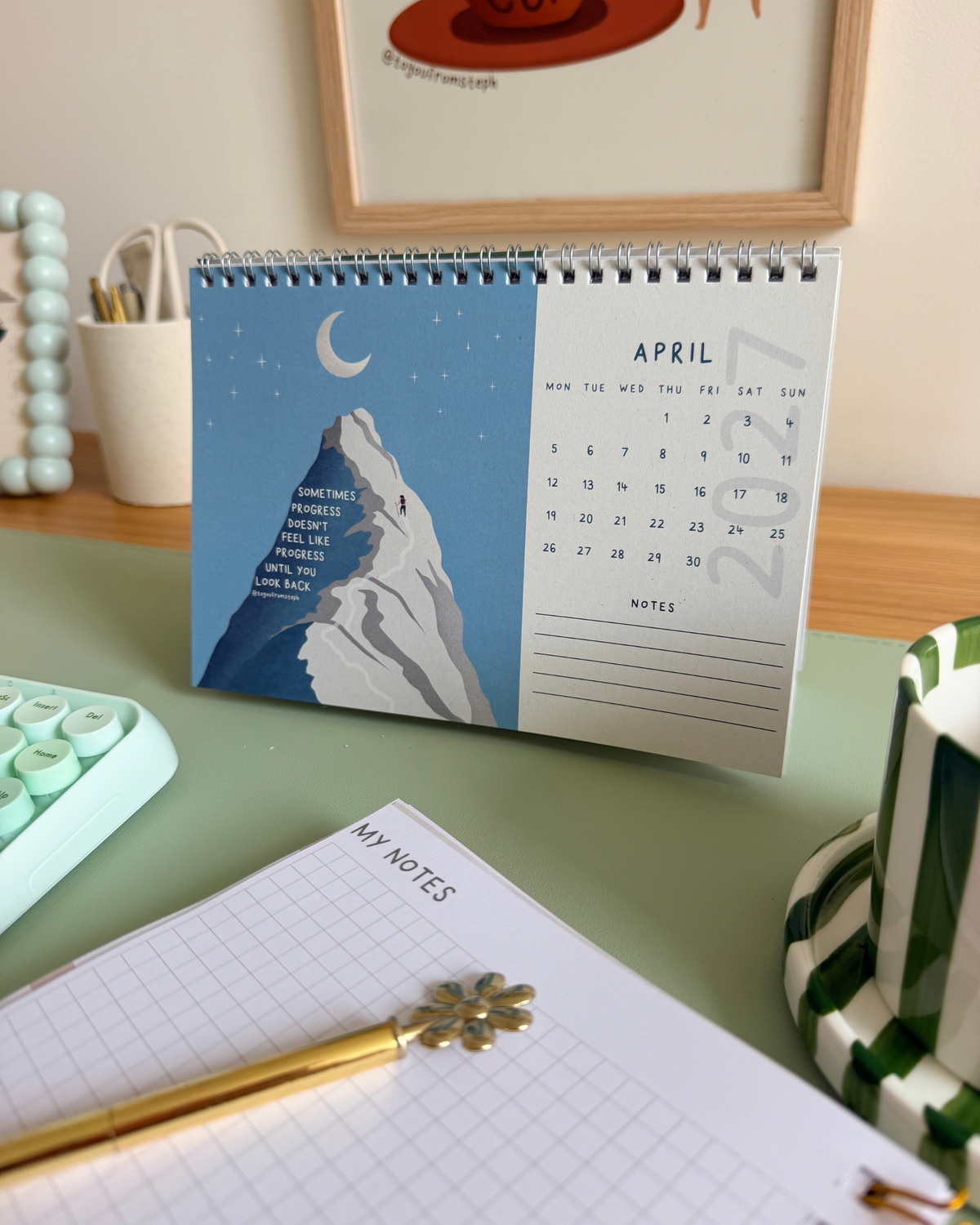 (PRE-ORDER) The 2027 Reset Bundle - Planner, Reflect & Renew + Desktop Calendar
