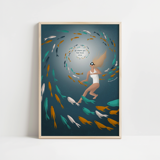 Alive - Art Print