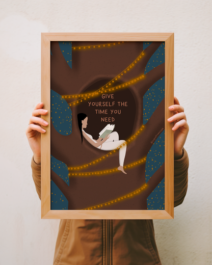 Give Yourself Time - Art Print