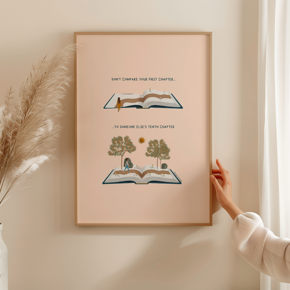 First Chapter Artwork First Chapter - Art Print – To You From Steph