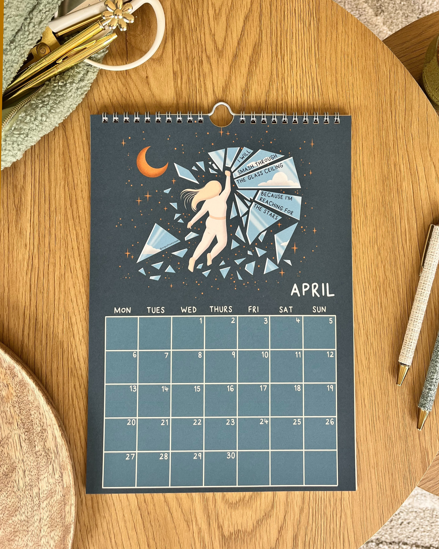 (PRE-ORDER) EmpowHER 2026 Wall Calendar | A4