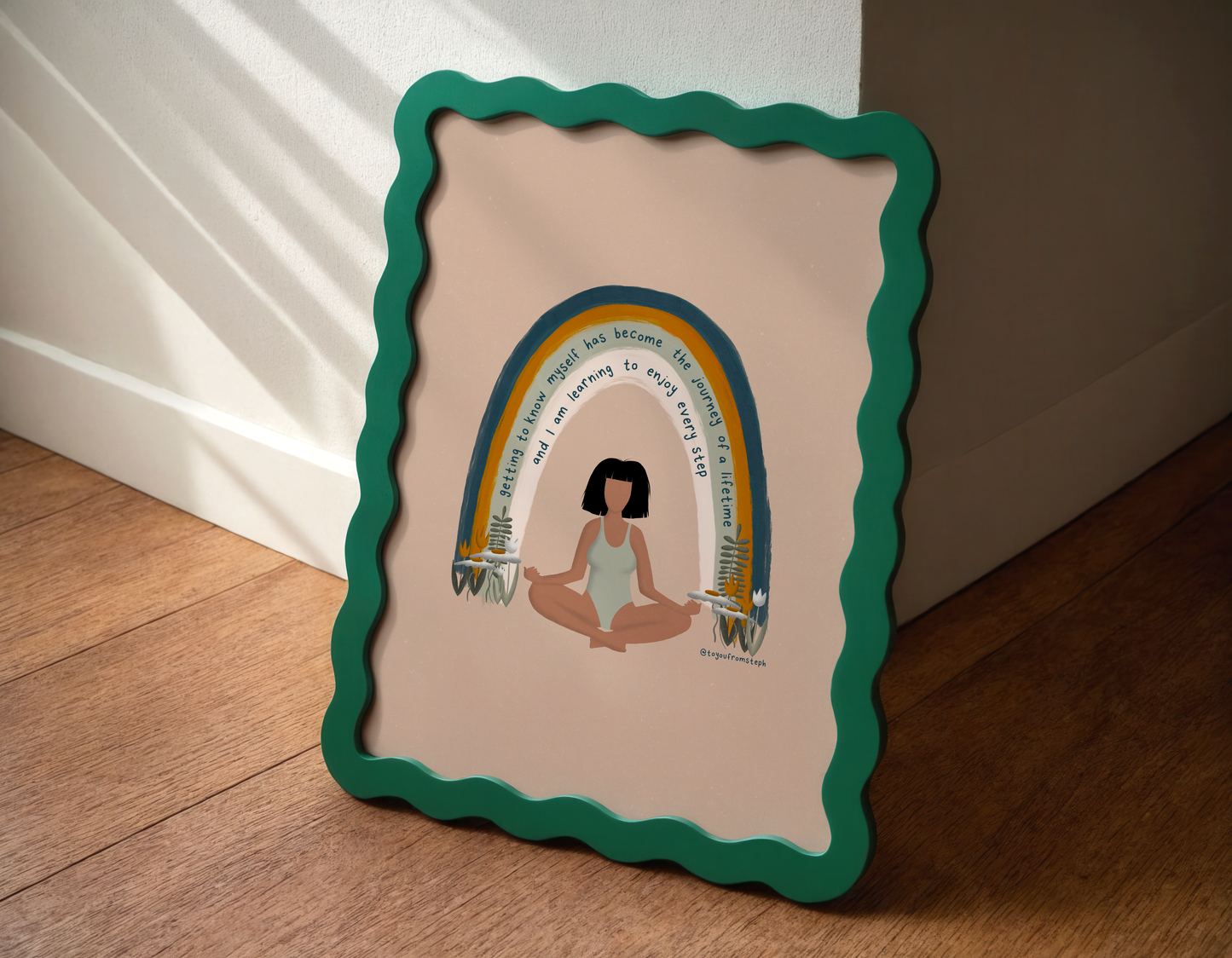 Getting to Know Myself - Art Print