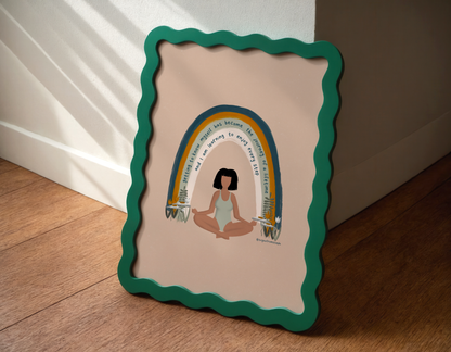 Getting to Know Myself - Art Print