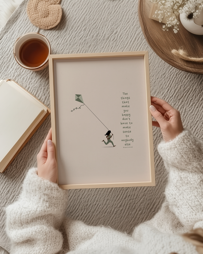 Happy - Art Print