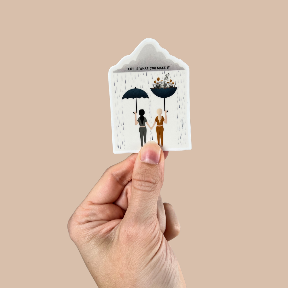 Life is What You Make It - Sticker