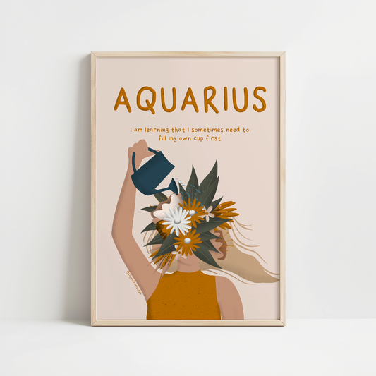 Aquarius - Art Print