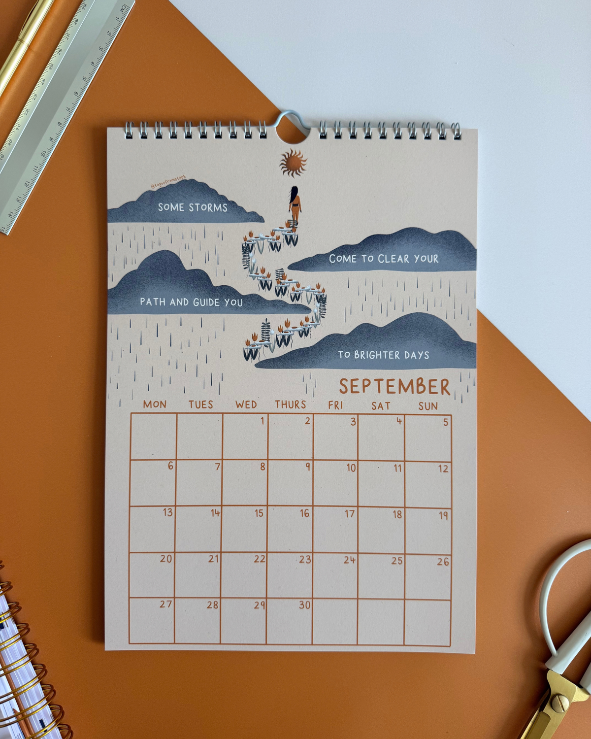 (PRE-ORDER) 2027 Wall Calendar | The Classics | A4