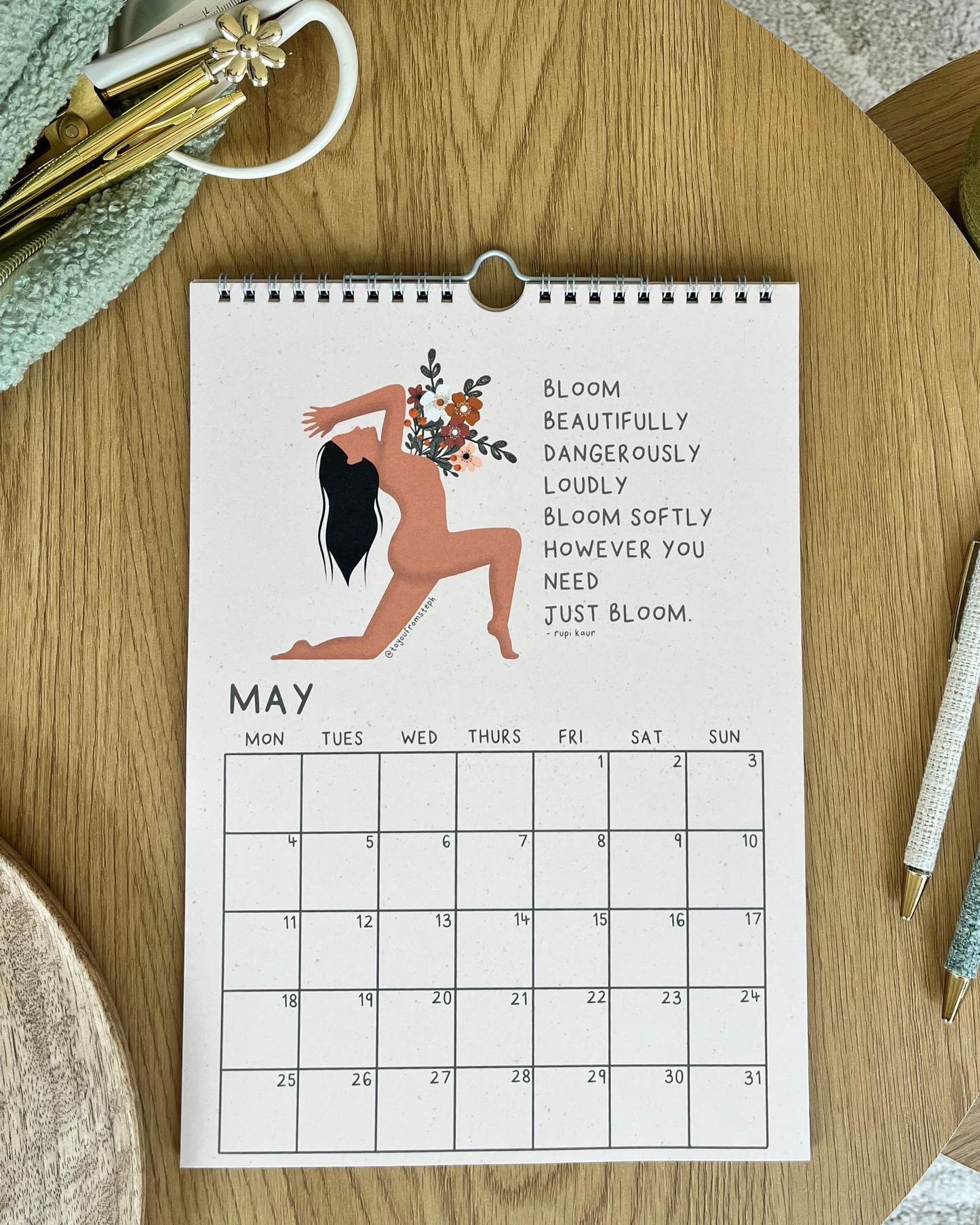 (PRE-ORDER) EmpowHER 2026 Wall Calendar | A4