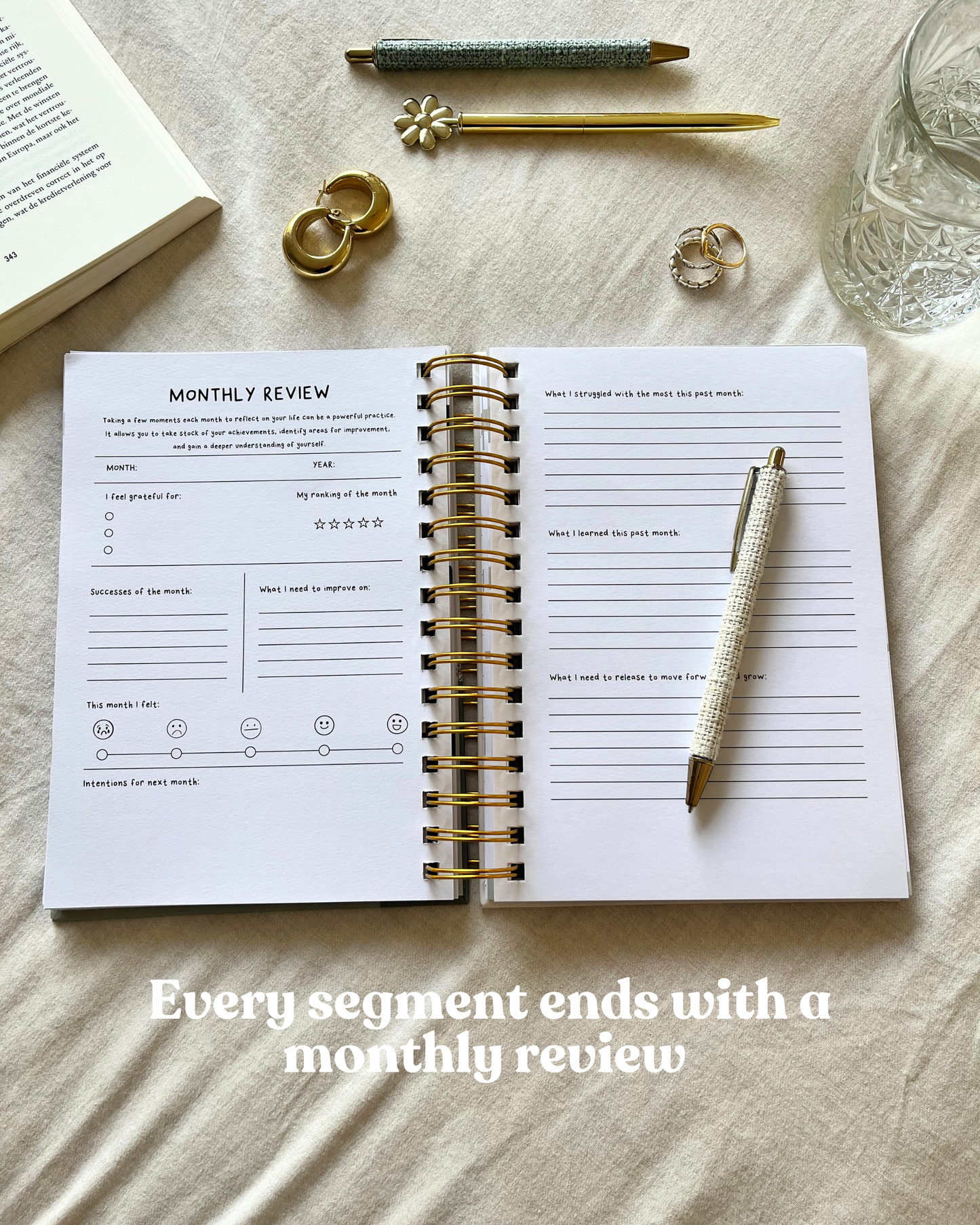 (PRE-ORDER) 2026 Premium Week-to-View Planner – A5 Hardcover, Spiral-Bound, 214 Pages