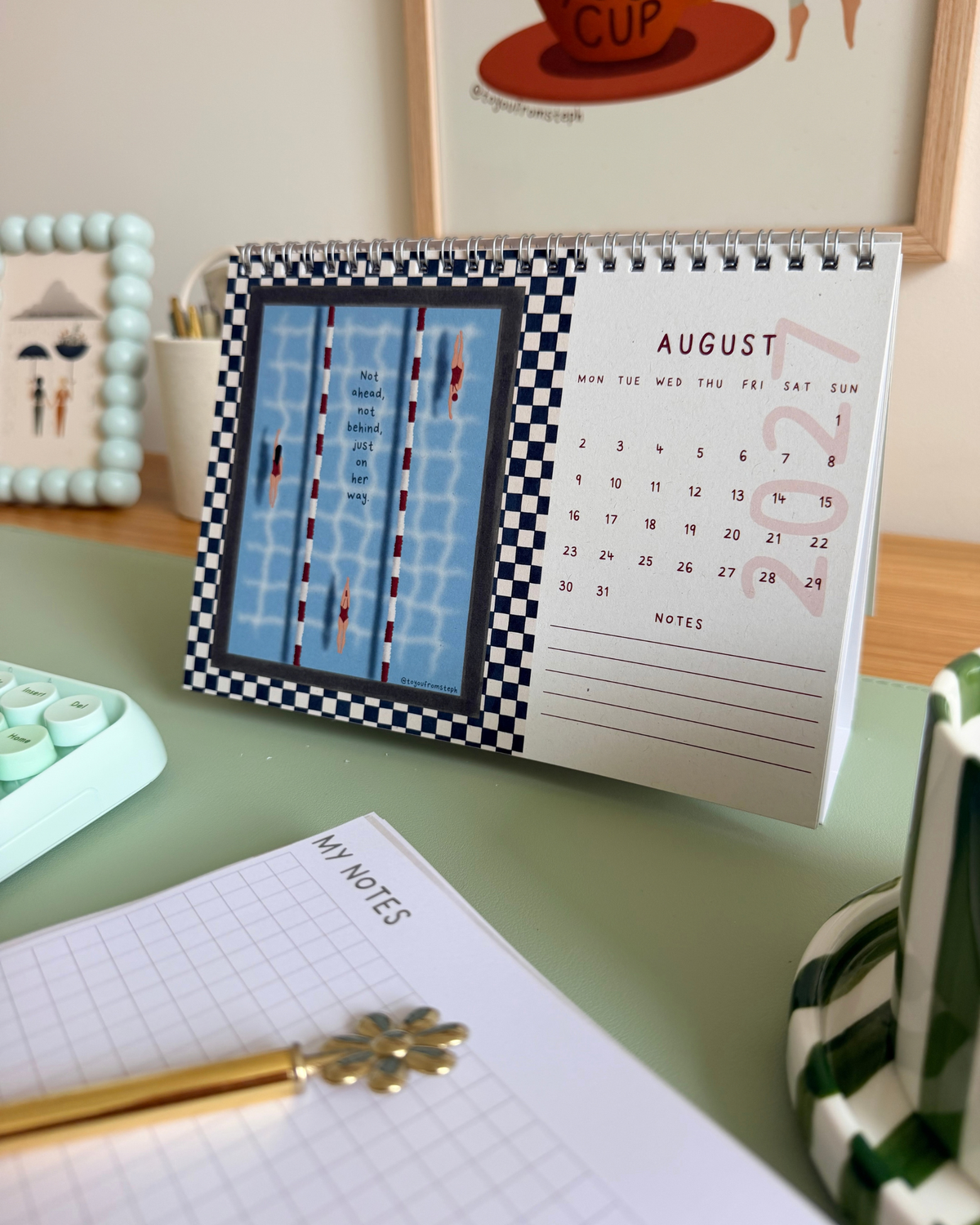 (PRE-ORDER) The 2027 Reset Bundle - Planner, Reflect & Renew + Desktop Calendar
