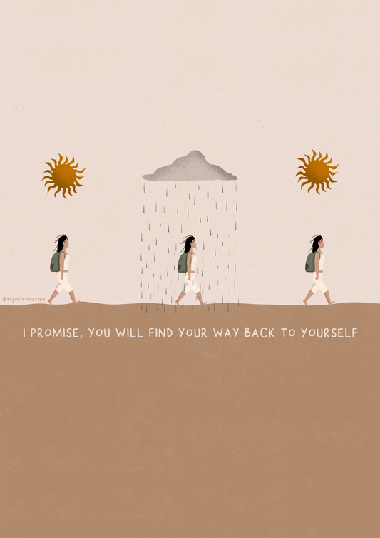 Back to Yourself - Print (A4)