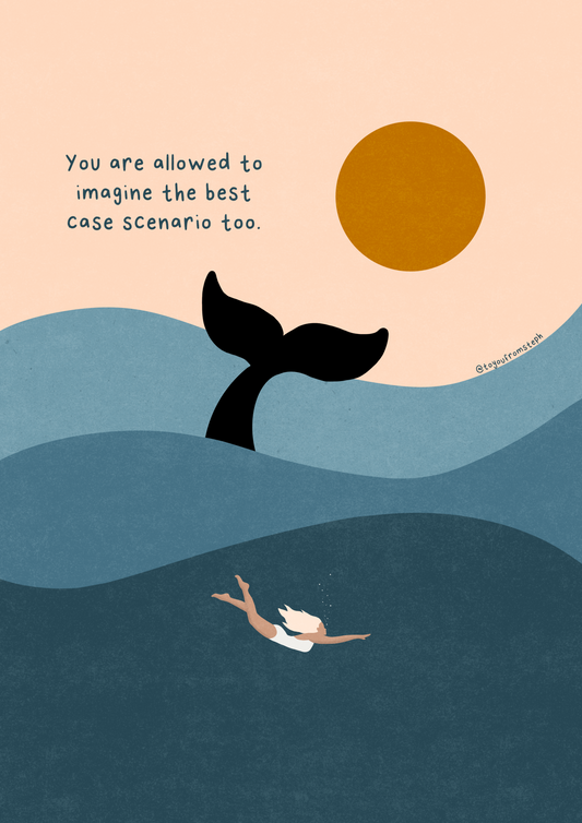 Best Case Scenario - Art Print