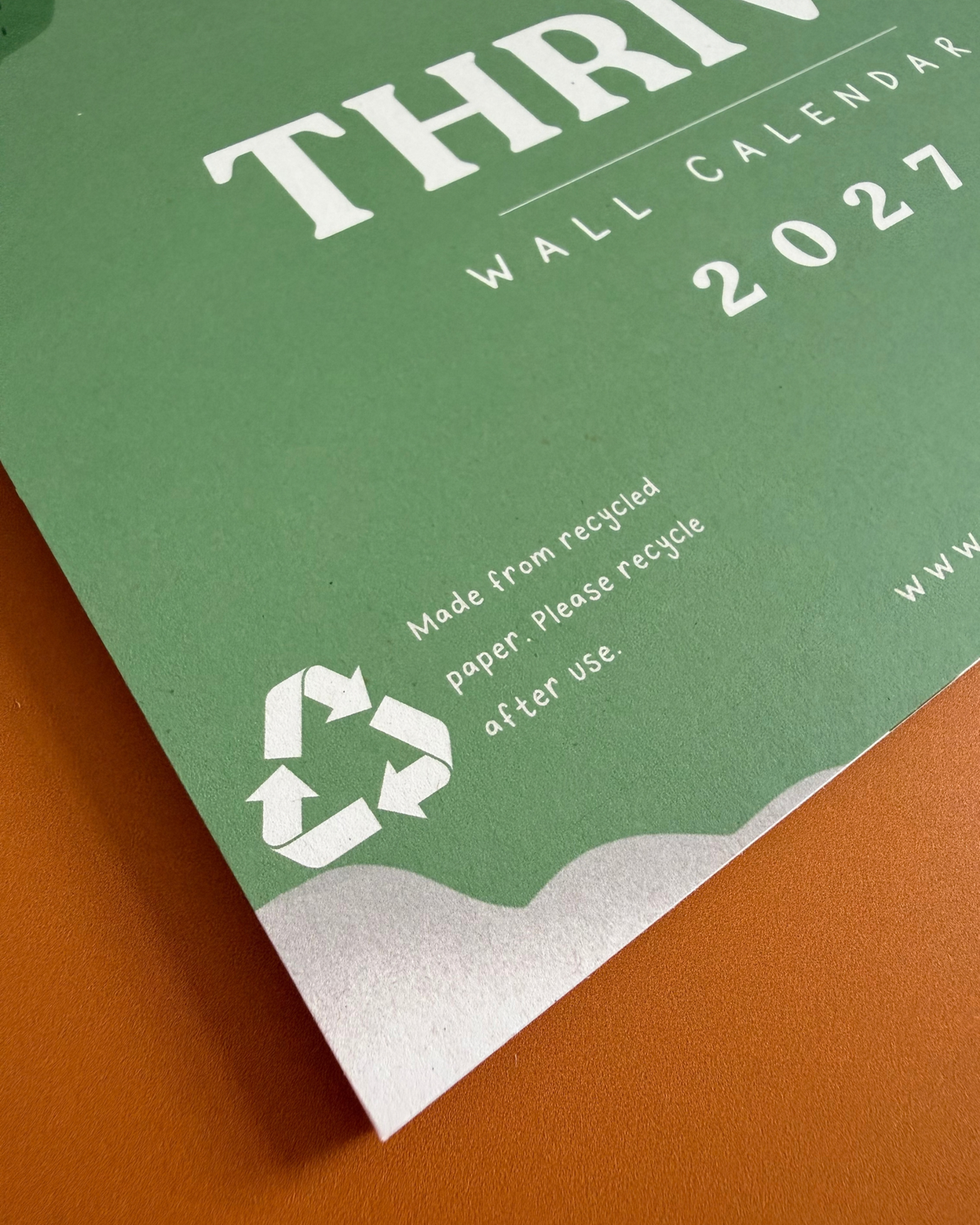(PRE-ORDER) Thrive 2027 Wall Calendar | A4