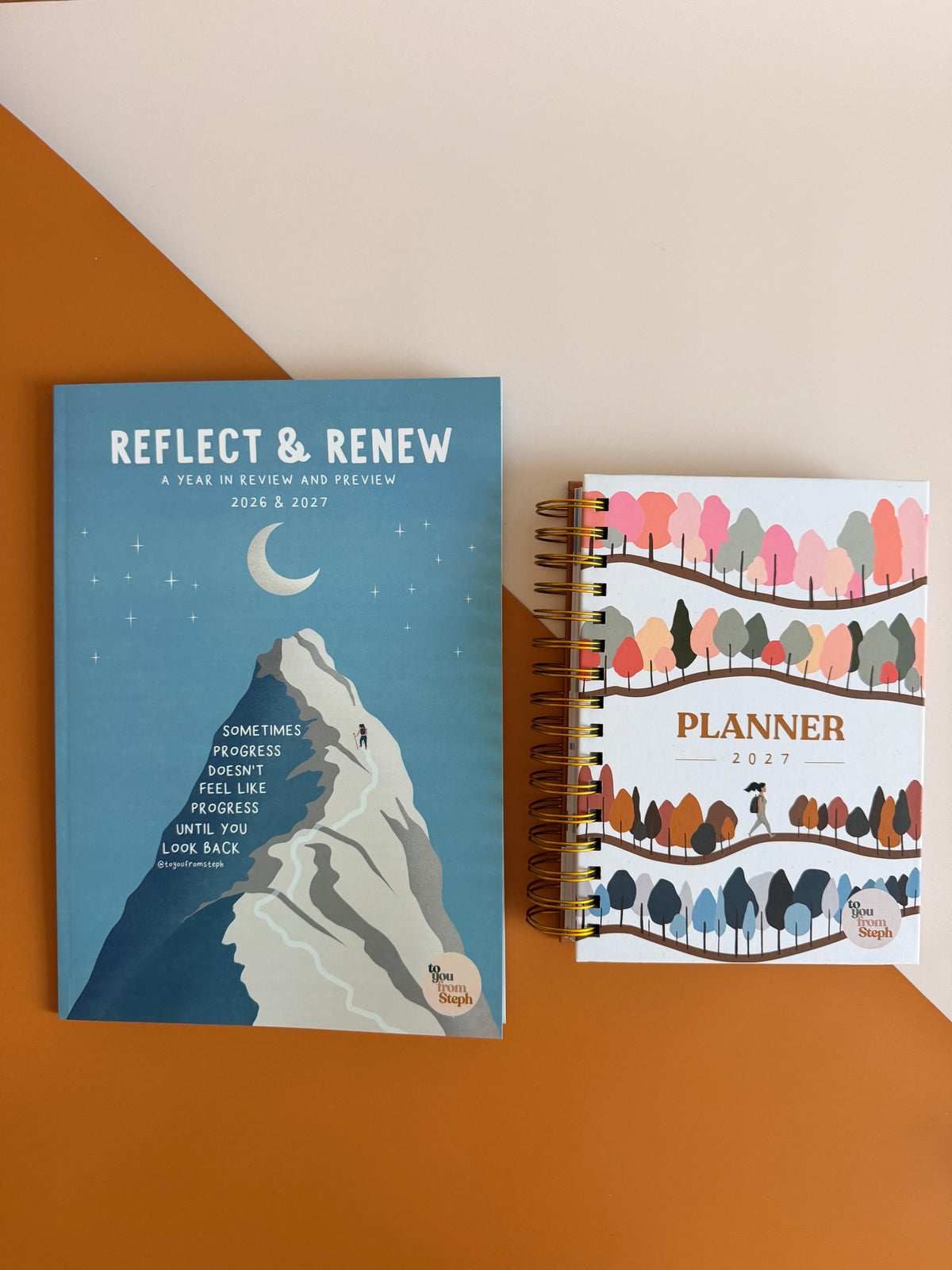 (PRE-ORDER) The 2027 New Year Bundle - Planner + Reflect & Renew Workbook