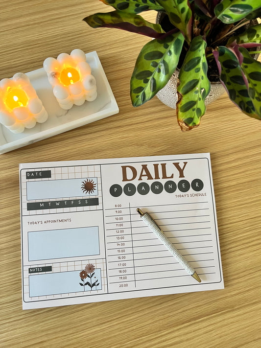 A4 Daily Planner