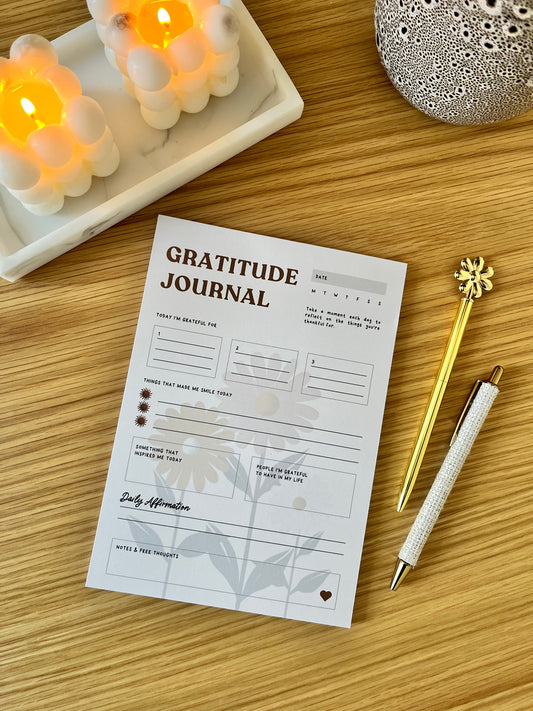 A5 Gratitude Journal