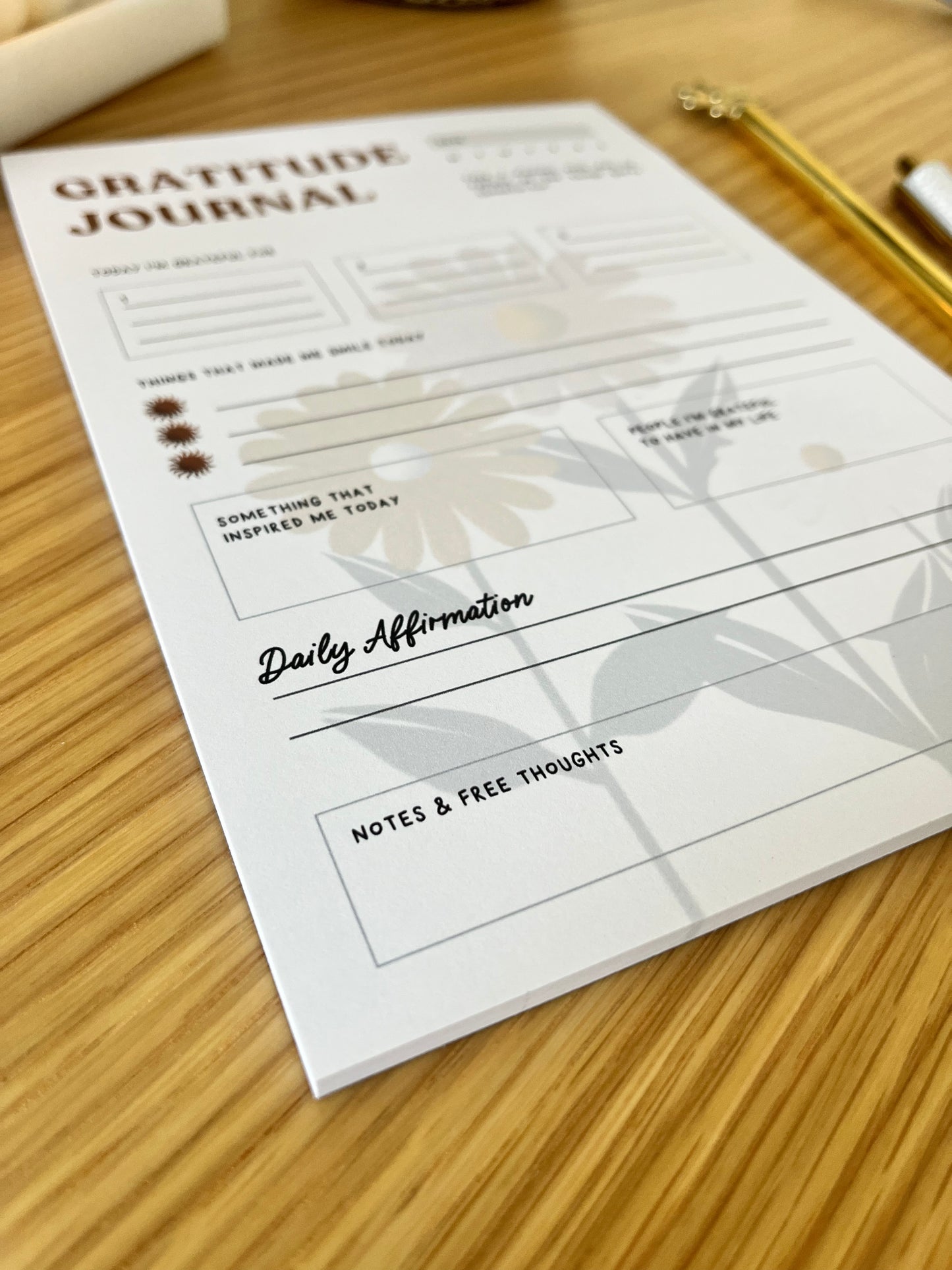 A5 Gratitude Journal