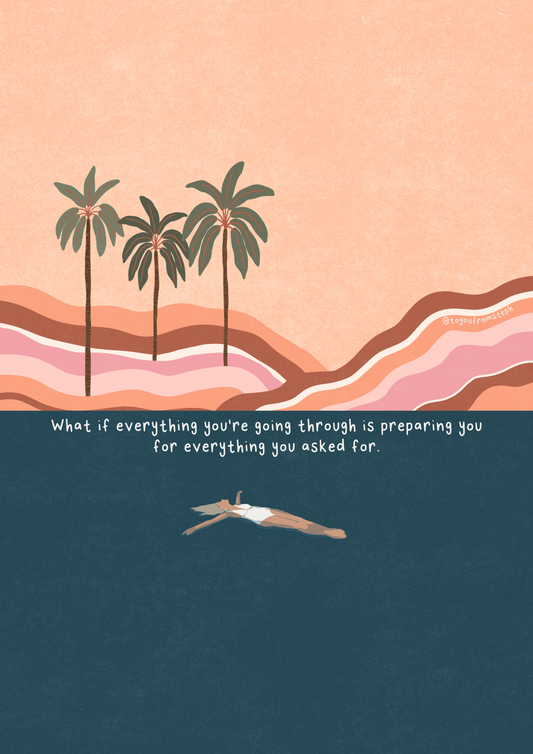 Preparing You - Art Print