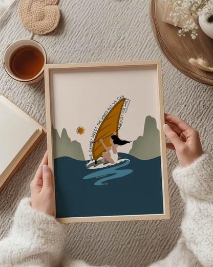 Adjust Our Sails - Art Print