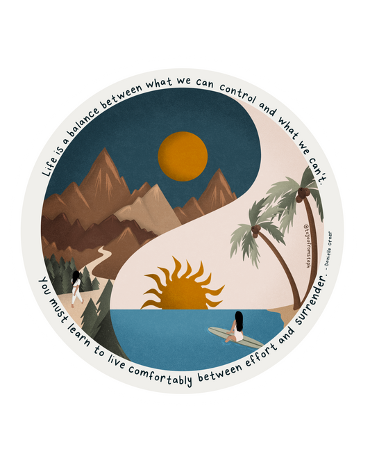 Effort & Surrender - Sticker