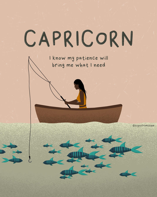 Capricorn - Art Print