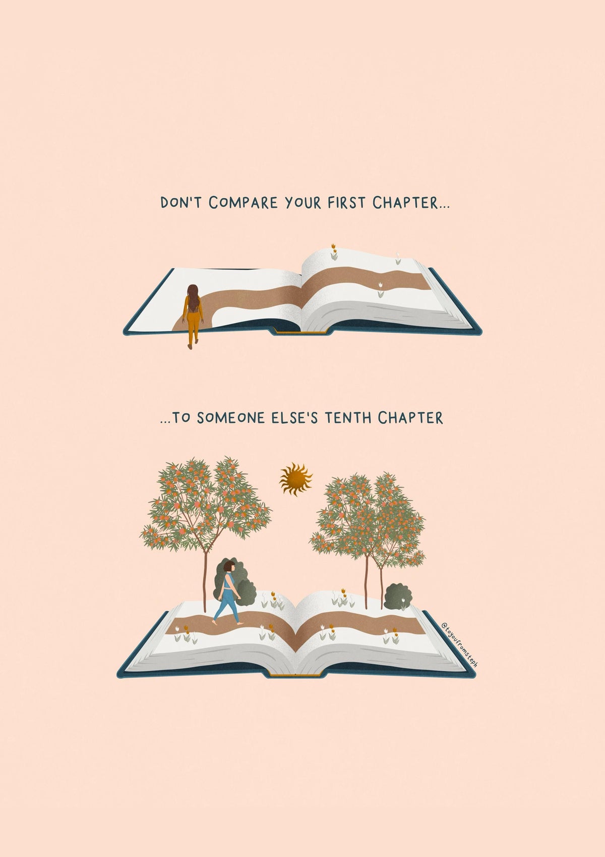 First Chapter Artwork First Chapter - Art Print – To You From Steph