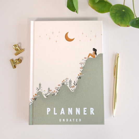 2025 Undated Planner | A5 Hardcover | Week To View