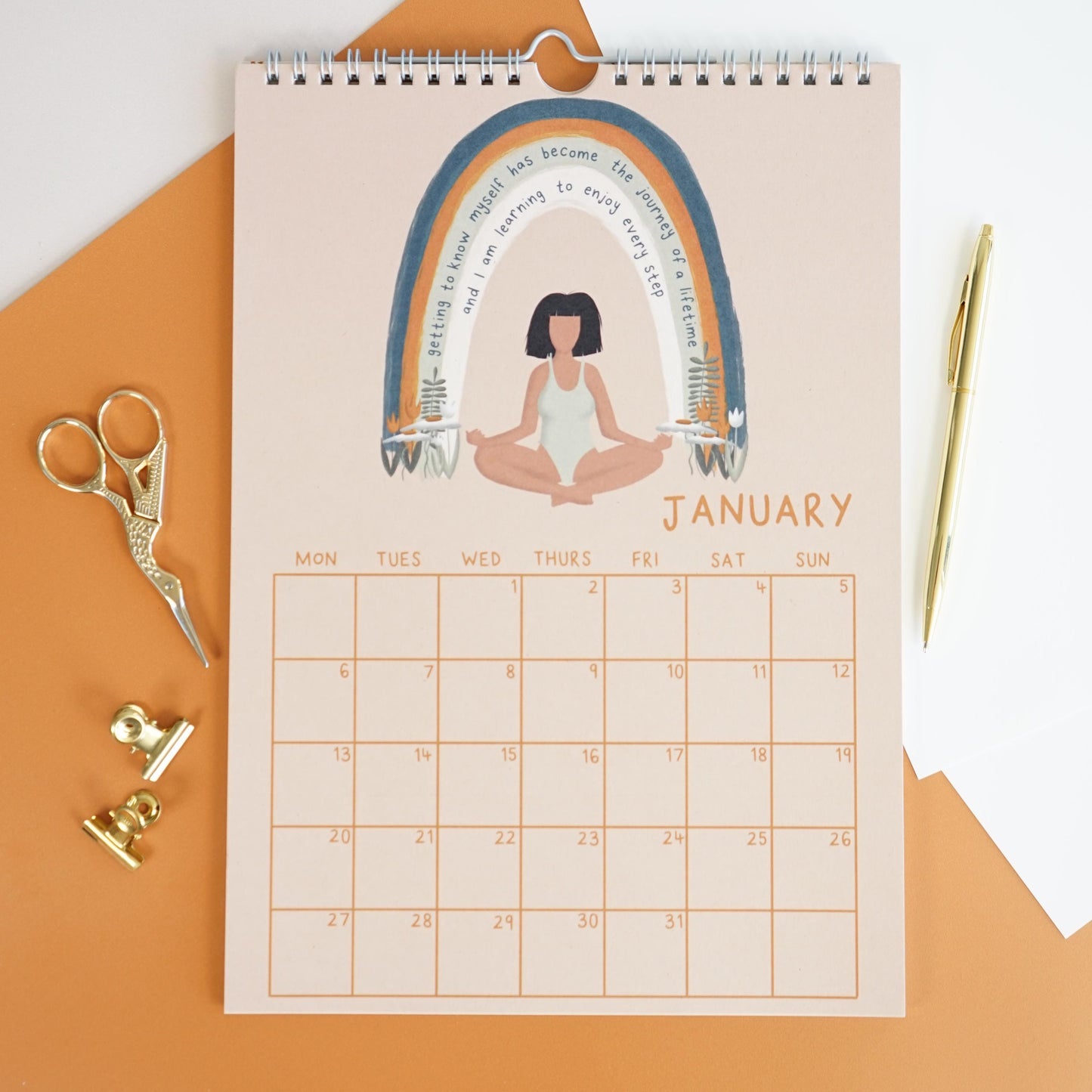 2025 Wall Calendar | Flow | A4