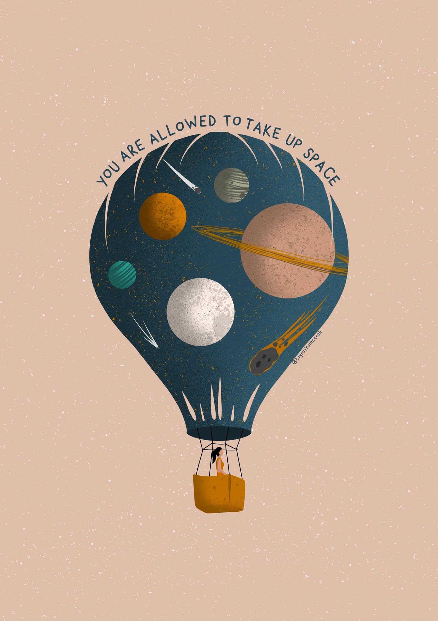 Take Up Space - Art Print