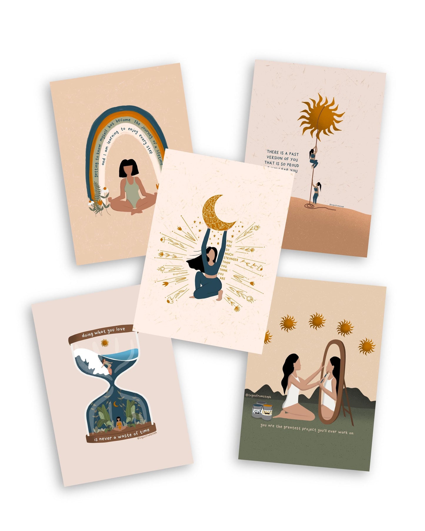 You Bundle - Pack of 5 Postcards