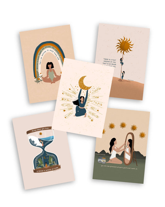 You Bundle - Pack of 5 Postcards