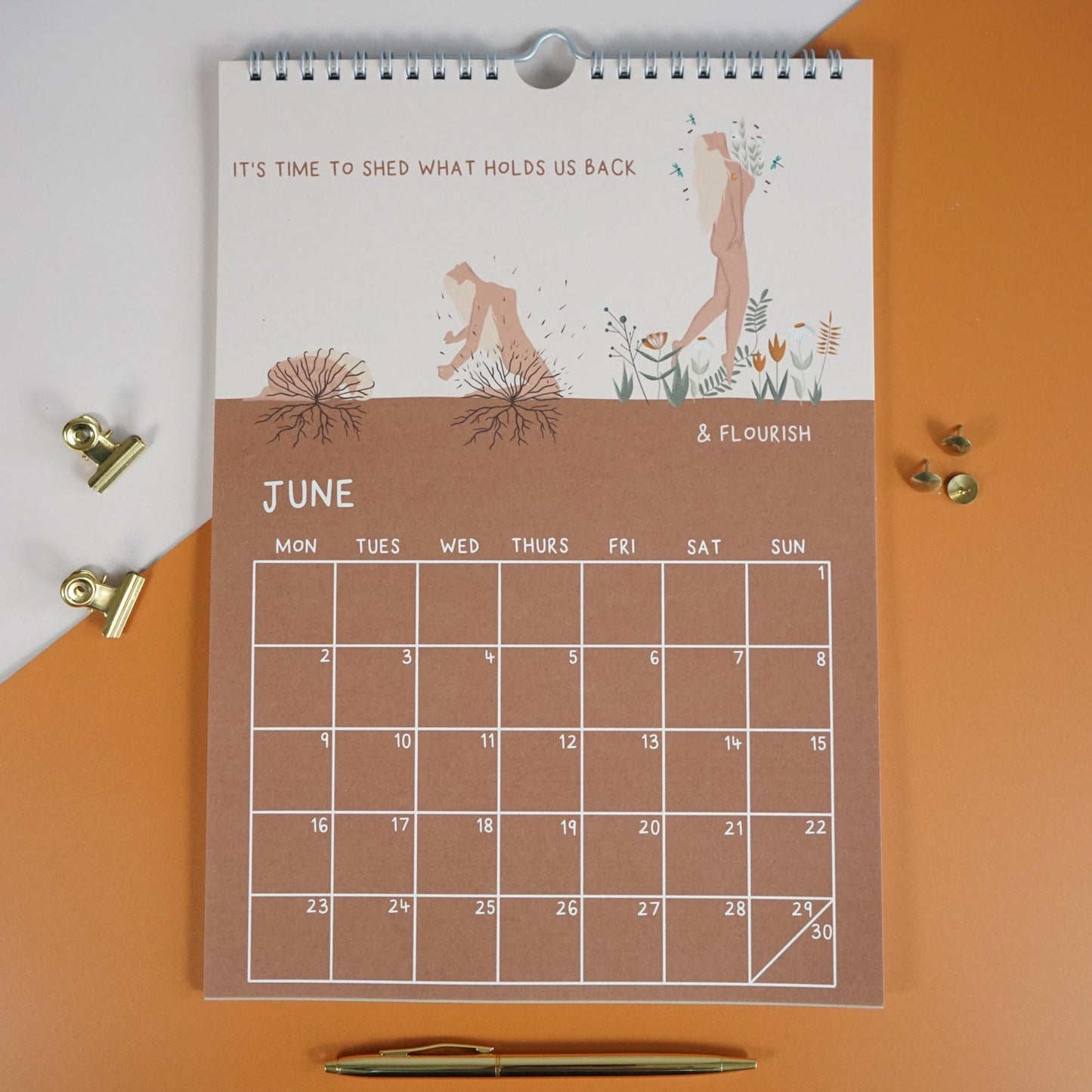 2025 Wall Calendar | Thrive | A4