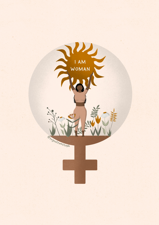 I Am Woman - Print (A4)