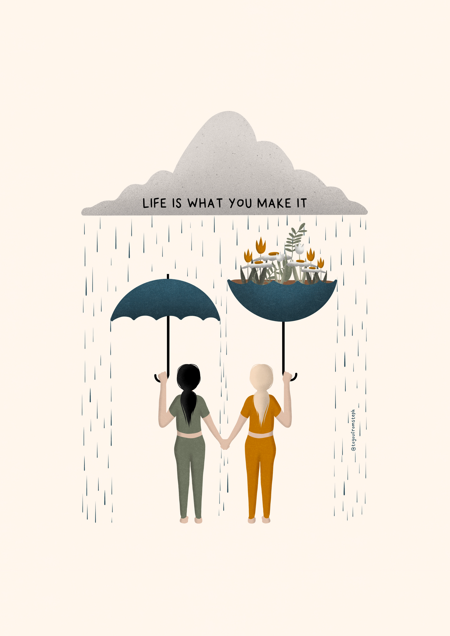 Life Is What You Make It - Art Print