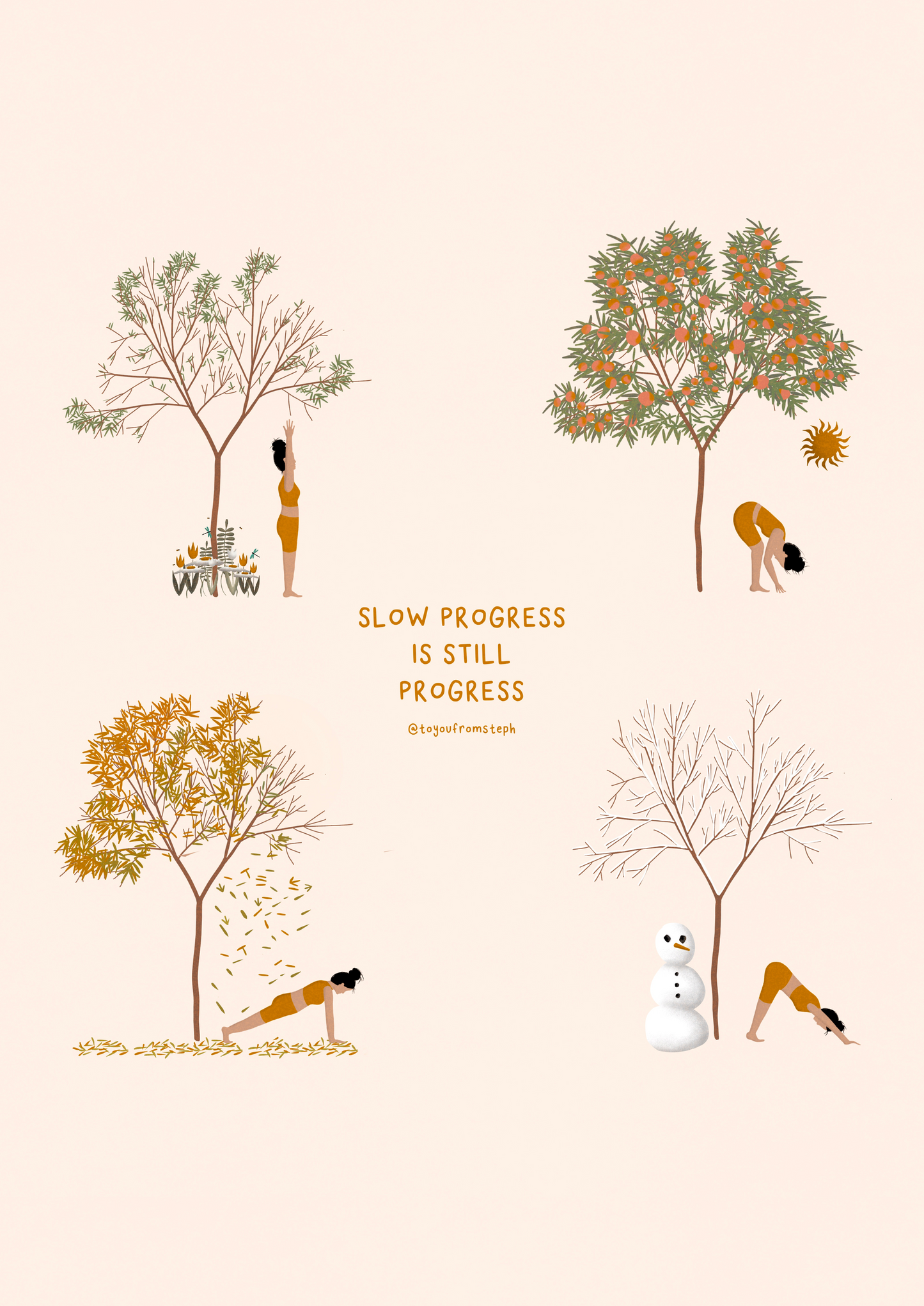 Slow Progress - Art Print